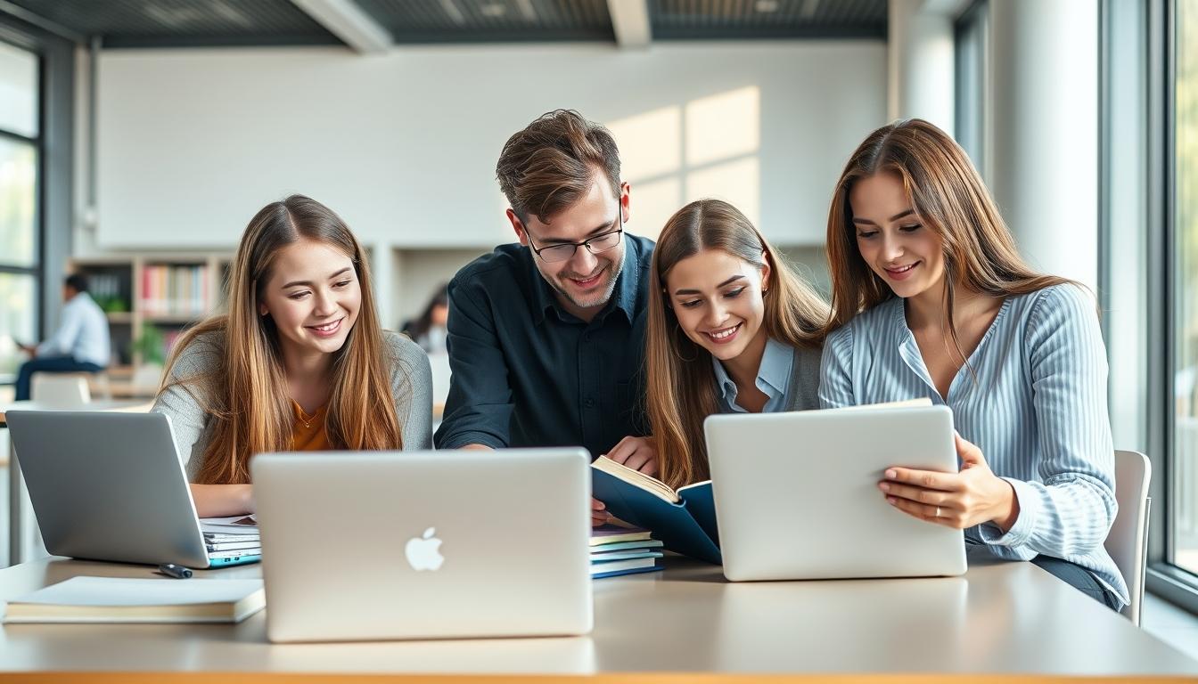Organized study environment supporting productive learning